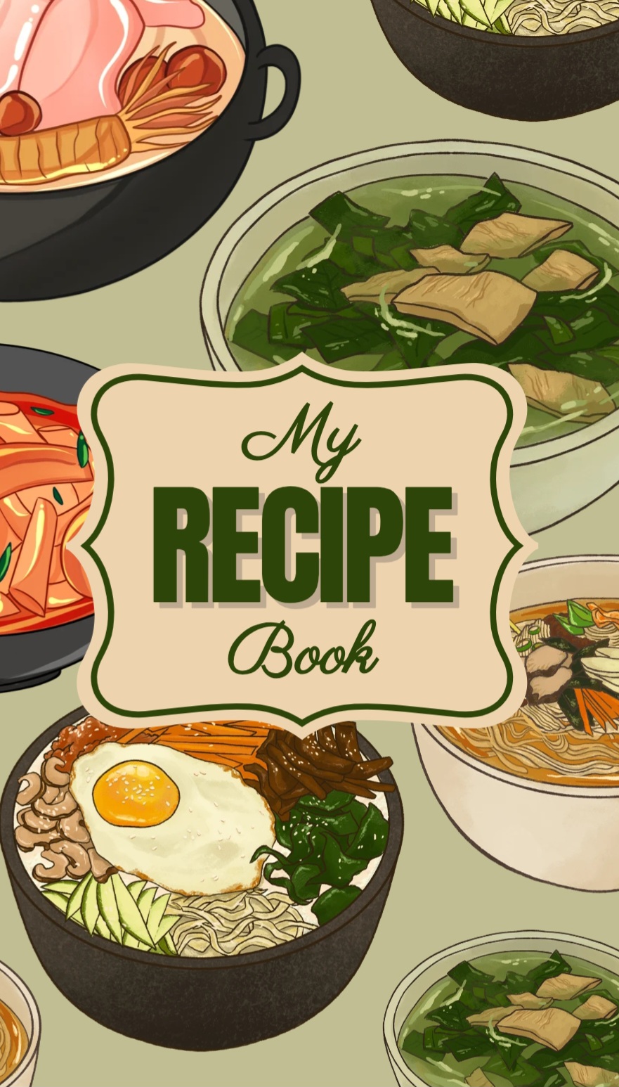 Recipes book