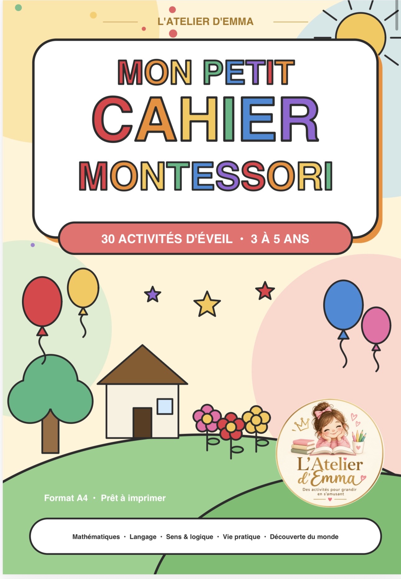 Mon petit cahier Montessori