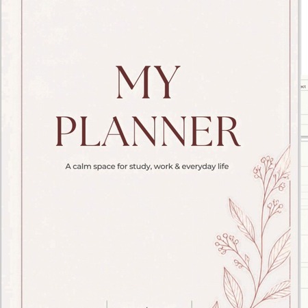 My Planner | مخطط رقمي يومي للدراسة والعمل والحياة