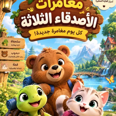 مغامرات الأصدقاء الثلاثة🐱🐻🐰