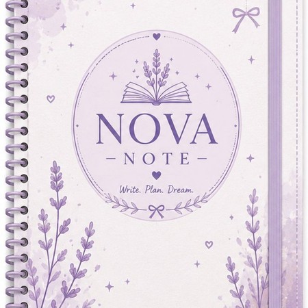 Nova Lavender Note Pack – مجموعة نوت وبلانر لافندر