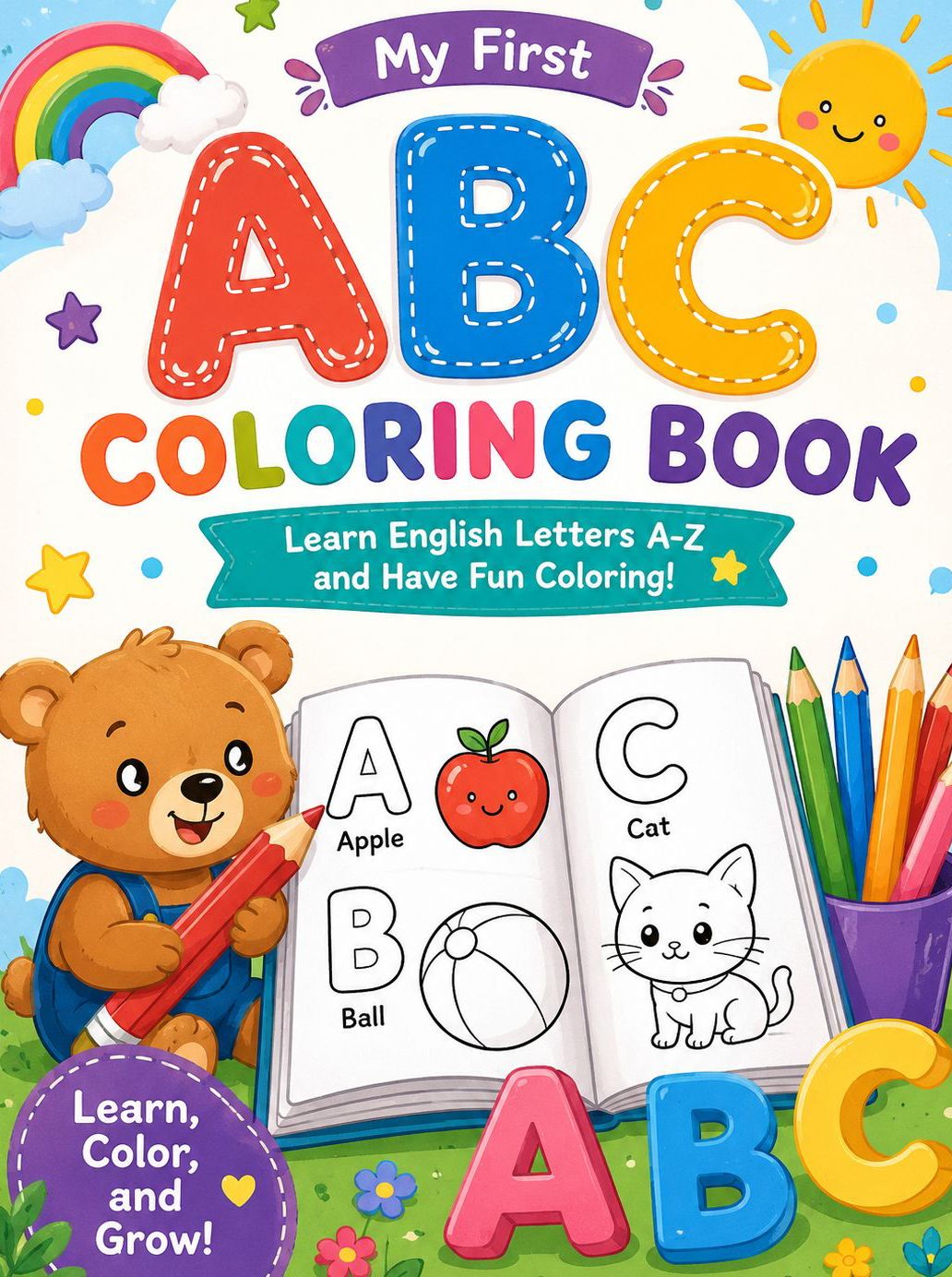 My First ABC Coloring Book🎨🔤